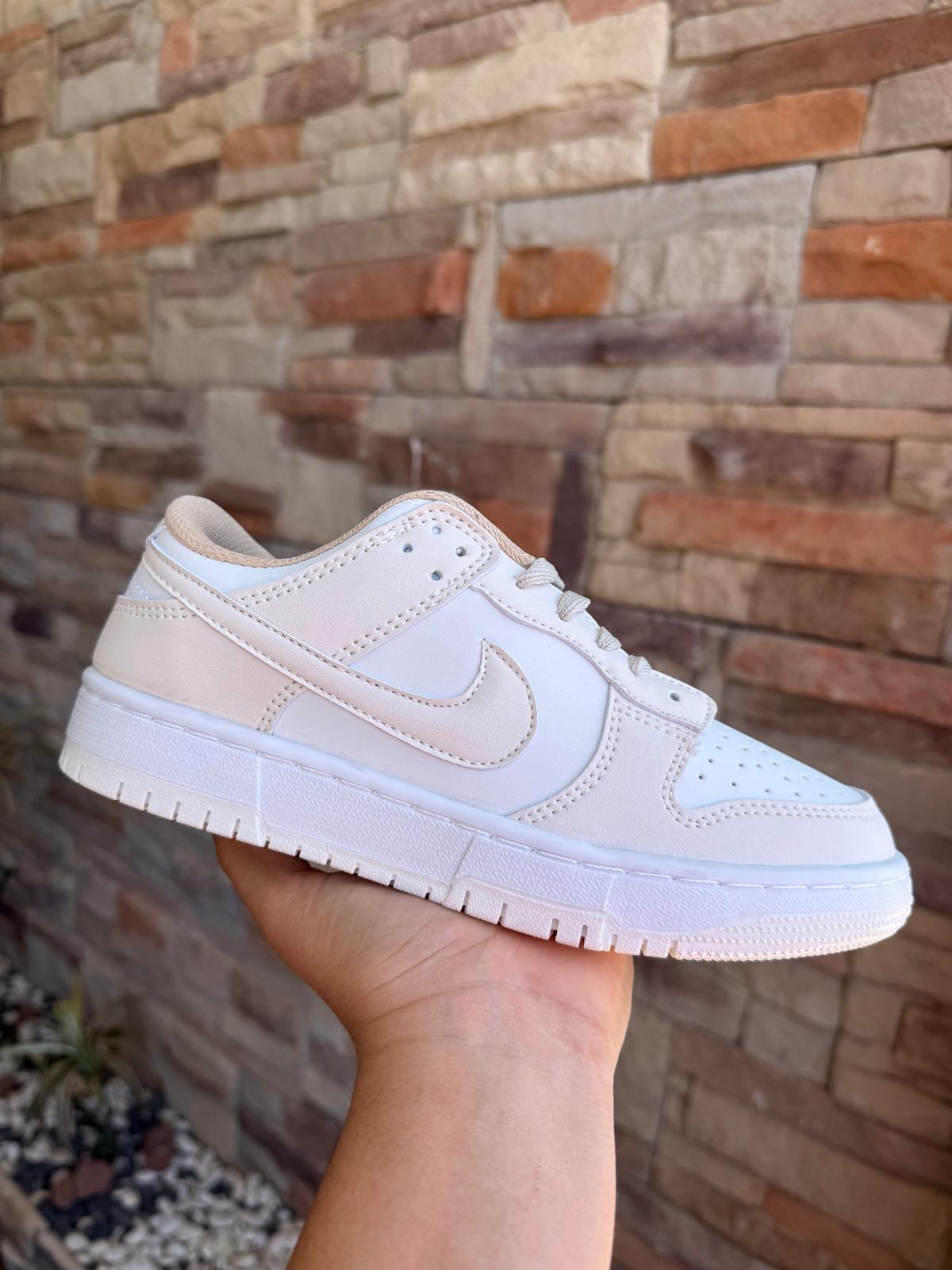 DUNK BEIGE BLANCO