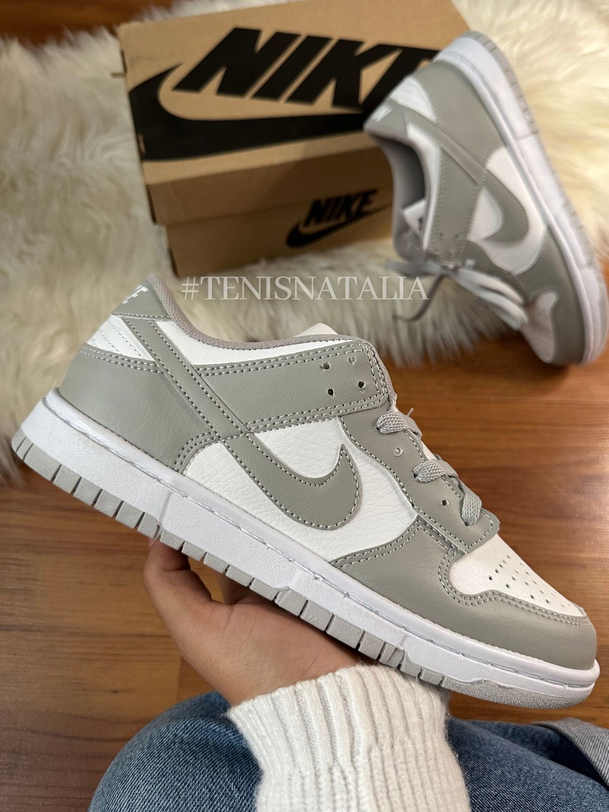 ADUNK LOW GRIS