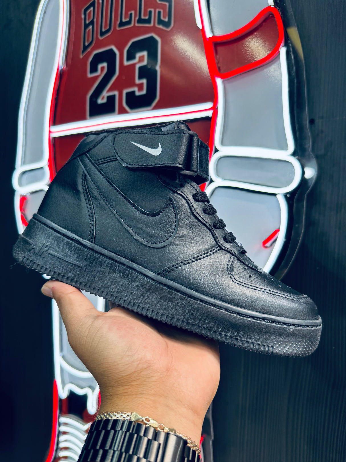 AF1 BOTA NEGRO
