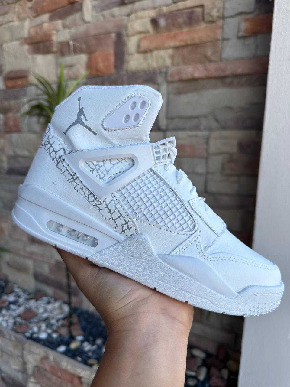 BOTA BLANCO RAYOS
